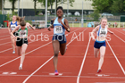 Girls under-15s 200 metres, North Eastern Track and Fields Champs., Middlesbrough. Photo: David T. Hewitson/Sports for All Pics